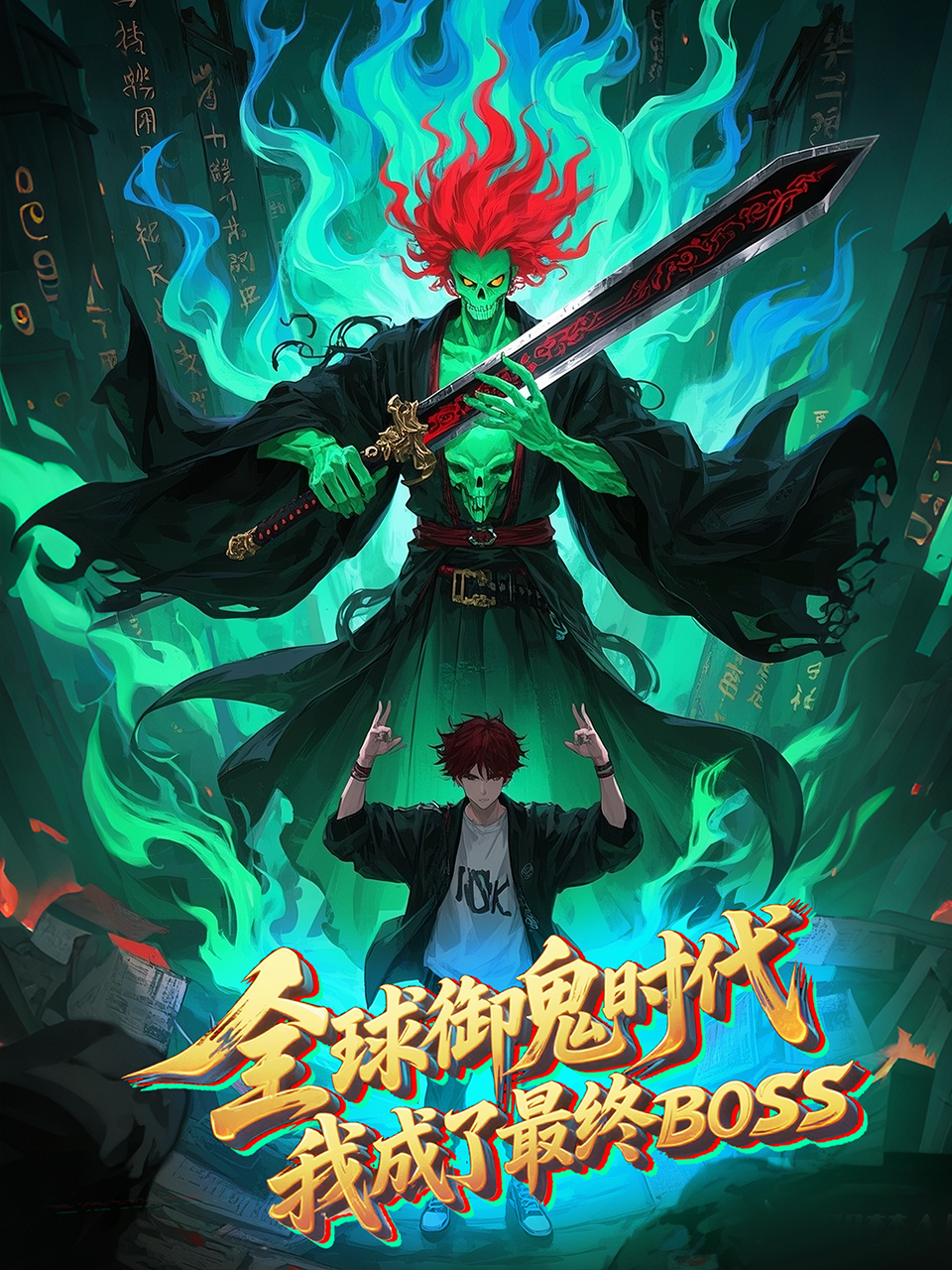 全球御鬼时代，我成了最终boss动态漫