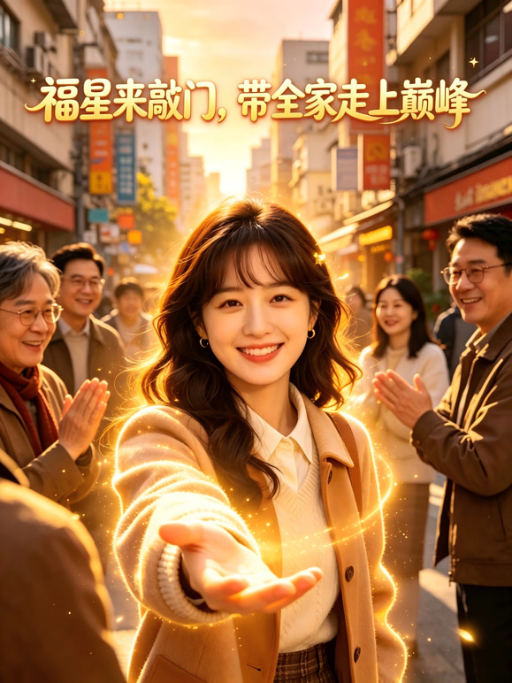 福星来敲门，带全家走上巅峰