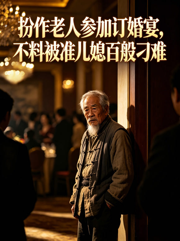 扮作老人参加订婚宴，不料被准儿媳百般刁难