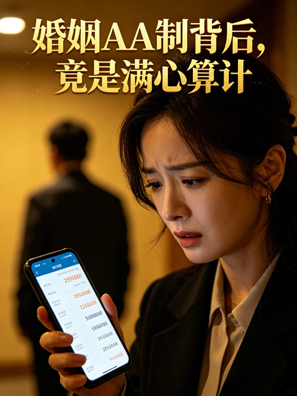 婚姻 AA 制背后，竟是满心算计