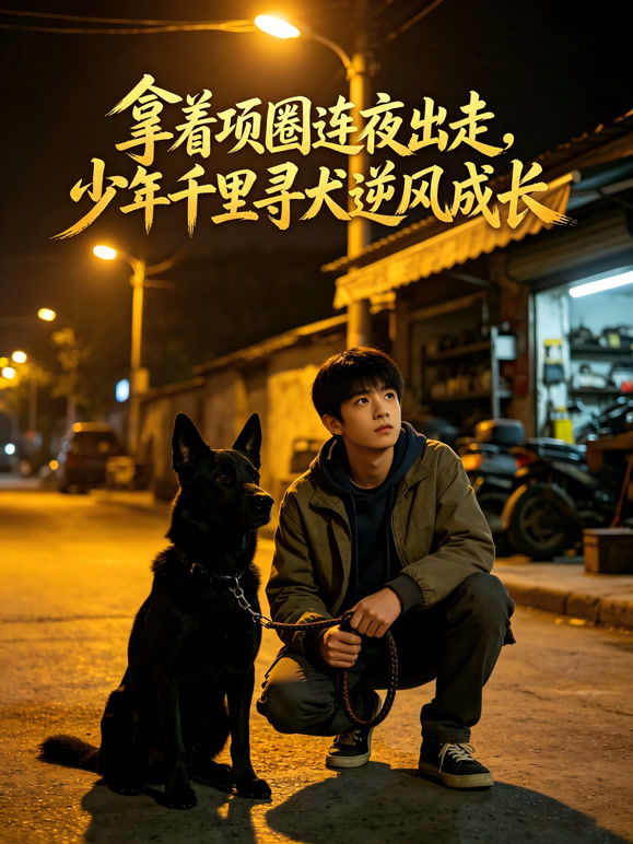 拿着项圈连夜出走，少年千里寻犬逆风成长