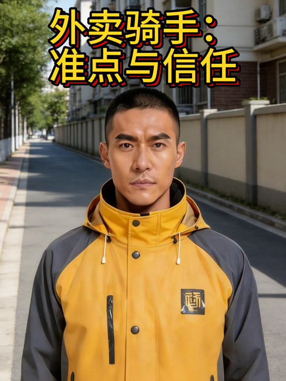 外卖骑手：准点与信任