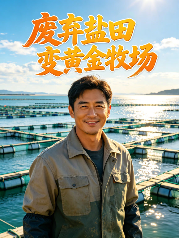 废弃盐田变黄金牧场