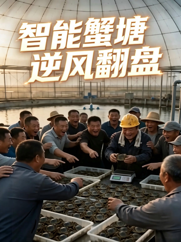 智能蟹塘逆风翻盘