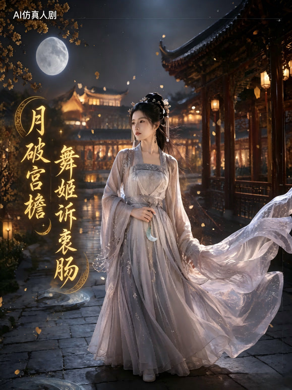 月破宫檐，舞姬诉衷肠