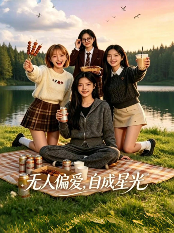 无人偏爱，自成星光