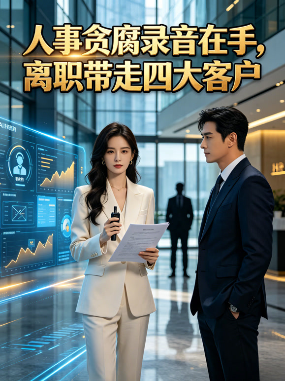 人事贪腐录音在手，离职带走四大客户