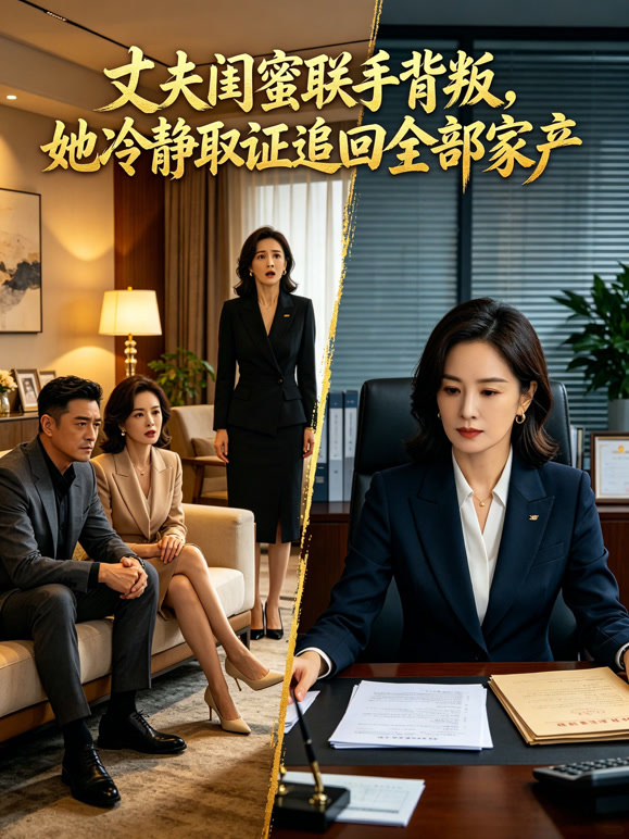 丈夫闺蜜联手背叛，她冷静取证追回全部家产