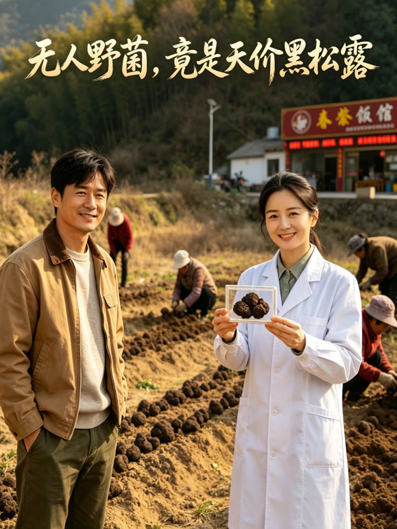 无人野菌，竟是天价黑松露