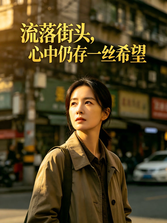 流落街头，心中仍存一丝希望