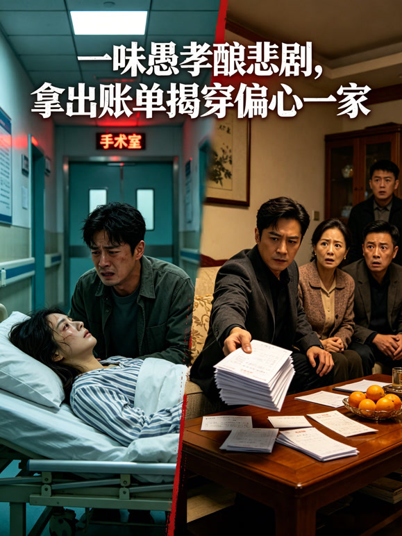 一味愚孝酿悲剧，拿出账单揭穿偏心一家