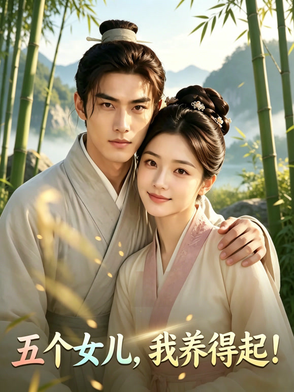 五个女儿，我养得起！