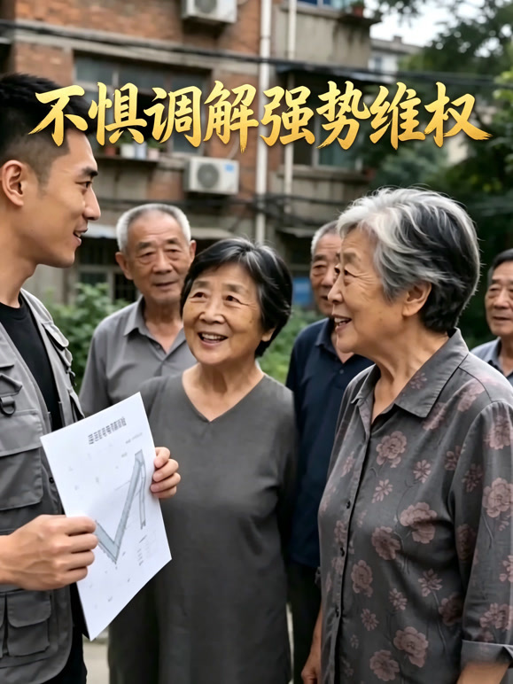 不惧调解强势维权