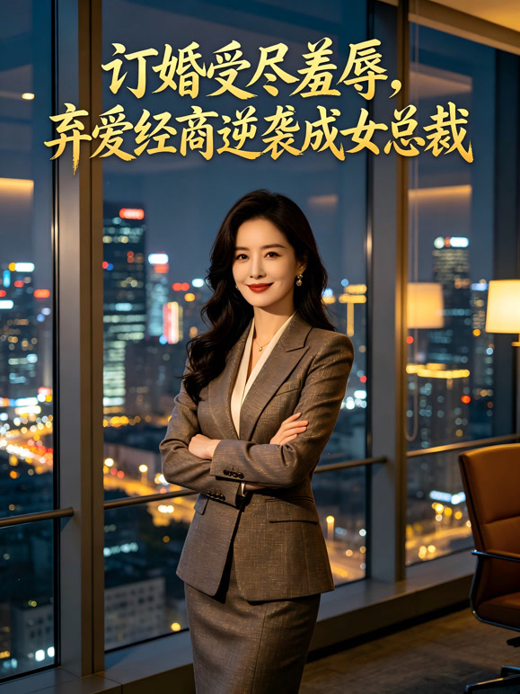 订婚受尽羞辱，弃爱经商逆袭成女总裁