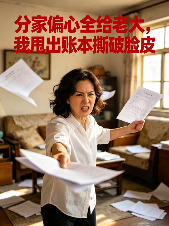 分家偏心全给老大，我甩出账本撕破脸皮