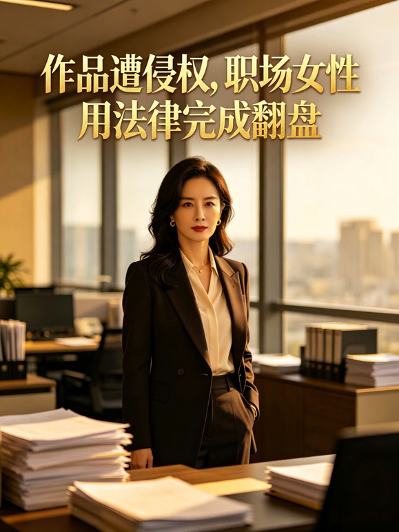 作品遭侵权，职场女性用法律完成翻盘