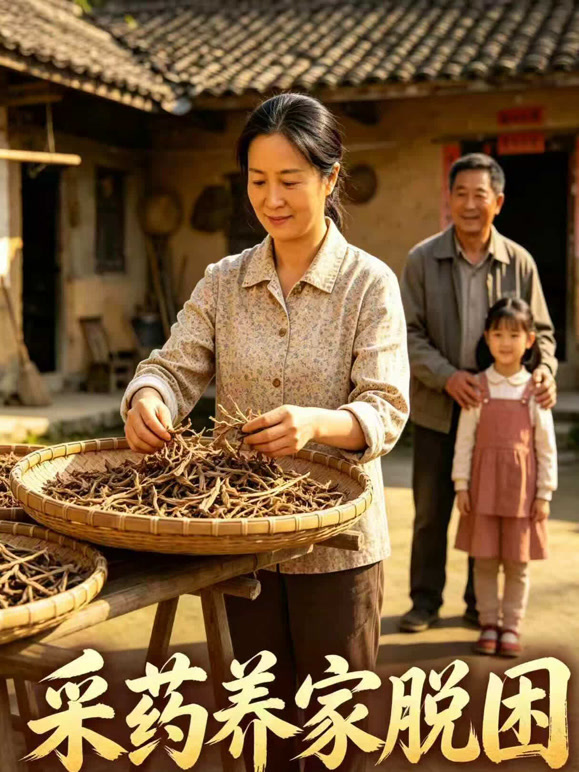 采药养家脱困