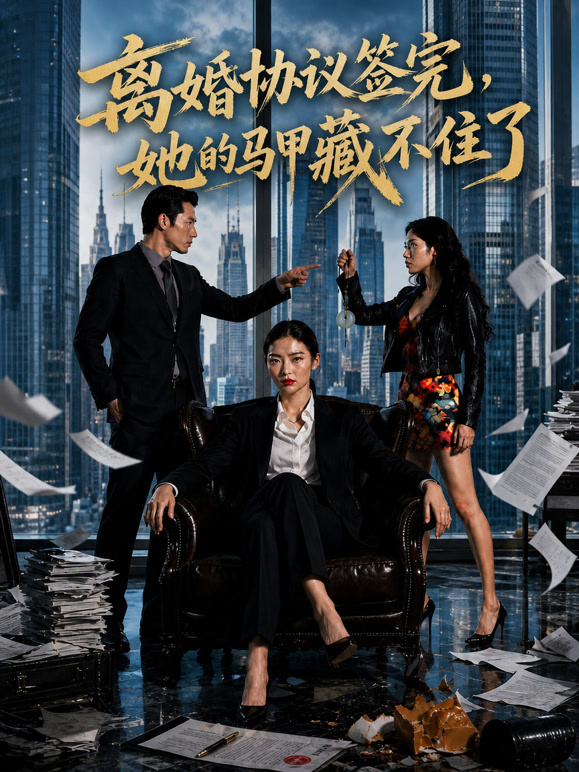 离婚协议签完，她的马甲藏不住了