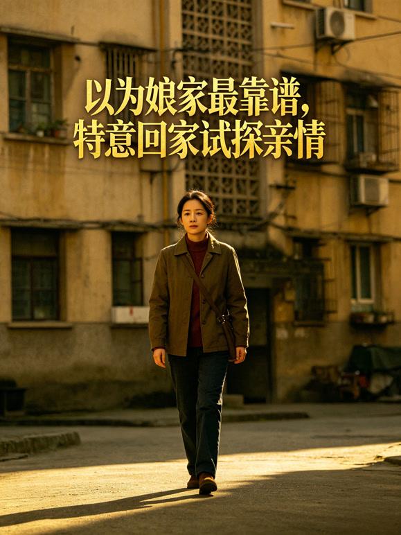 以为娘家最靠谱，特意回家试探亲情