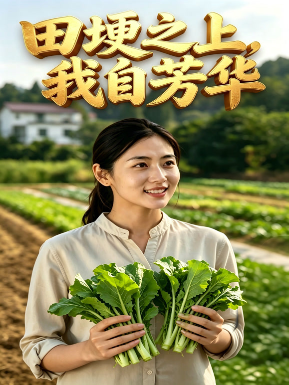田埂之上，我自芳华