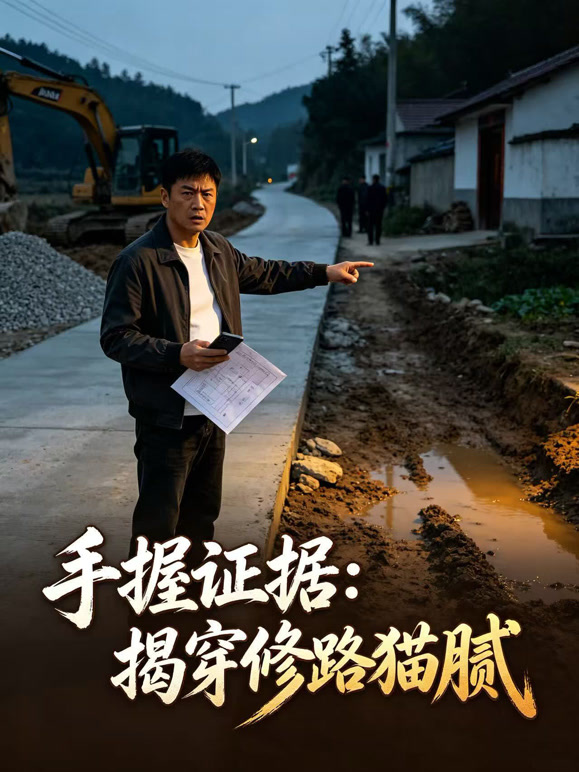 手握证据：揭穿修路猫腻