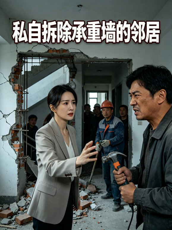 私自拆除承重墙的邻居